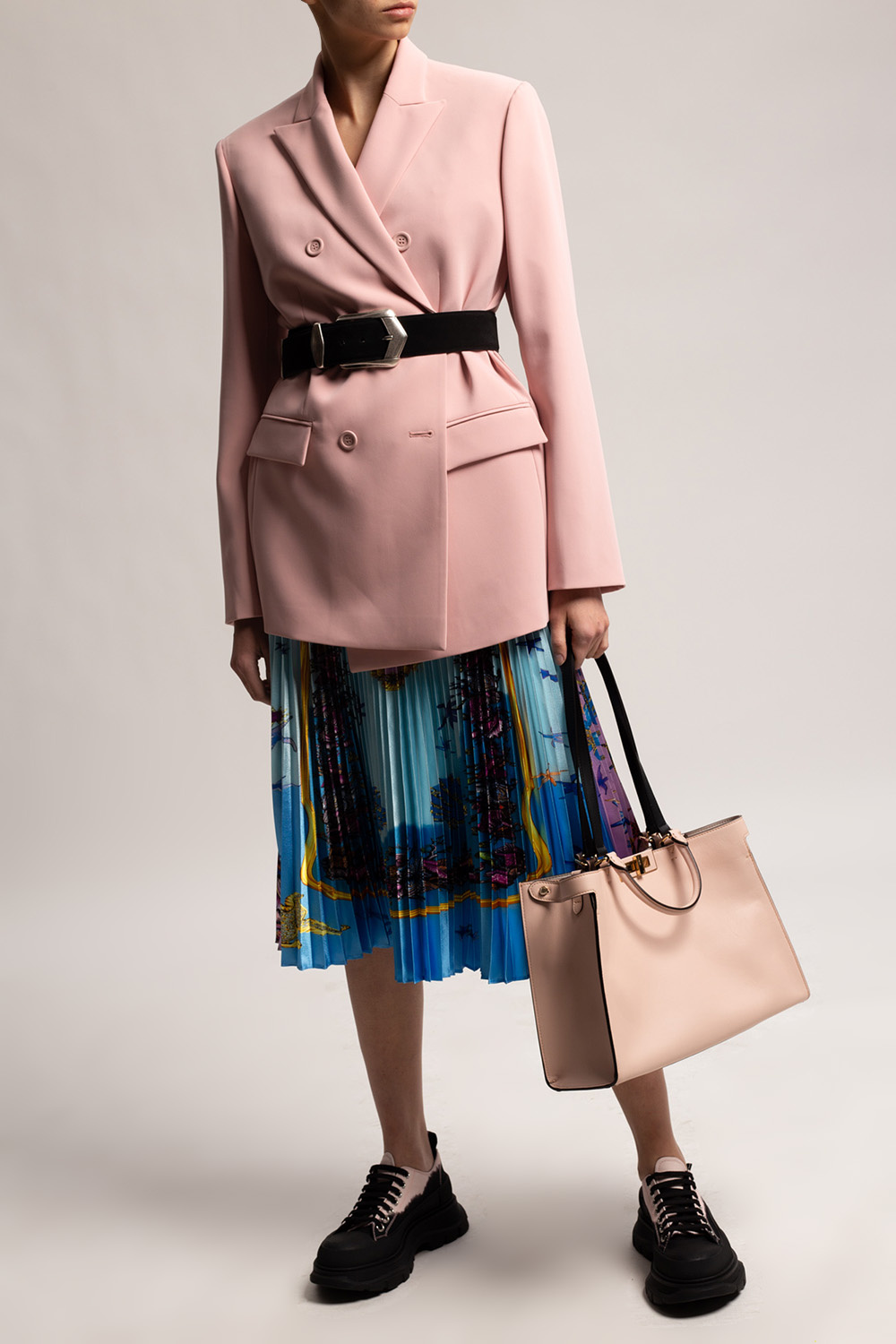 Pleated skirt Versace - SchaferandweinerShops Japan